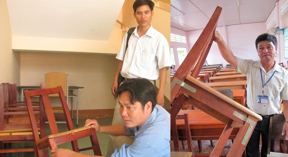 Sự thật cực sốc về bàn ghế học sinh trường học giá rẻ có thể bạn chưa biết